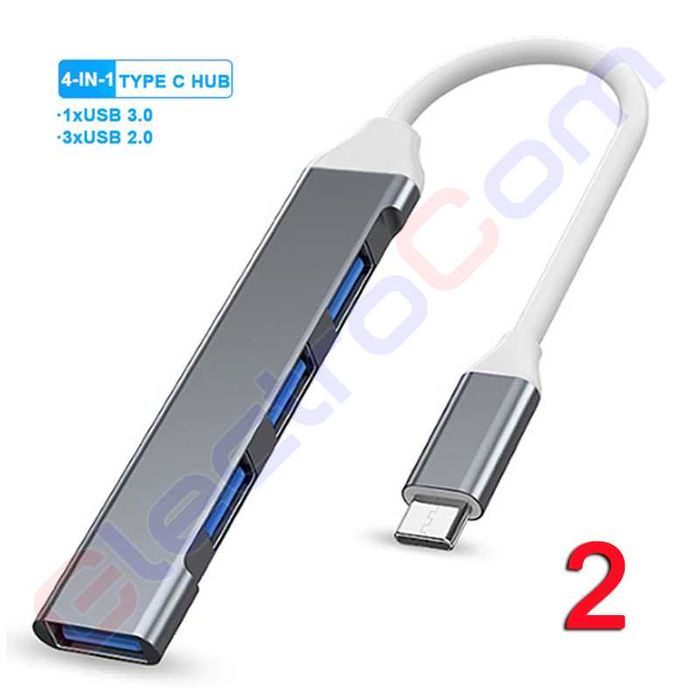 Розгалужувач, концентратор, хаб USB, картрідер