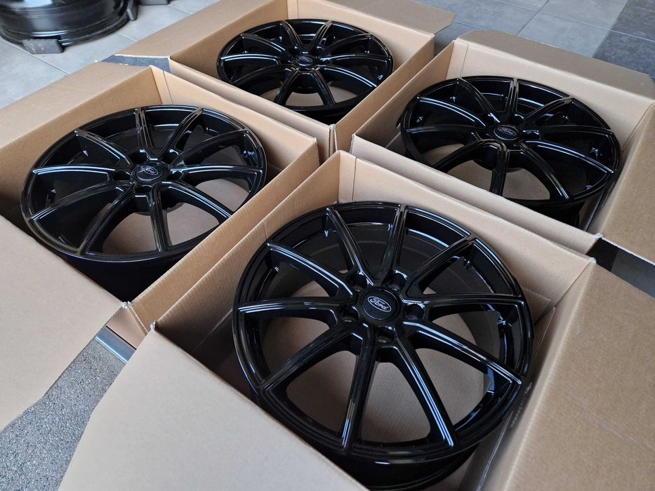 Alufelgi 18 5x108 Ford Mondeo Kuga C S-Max Focus Galaxy Edge Czarne 2#