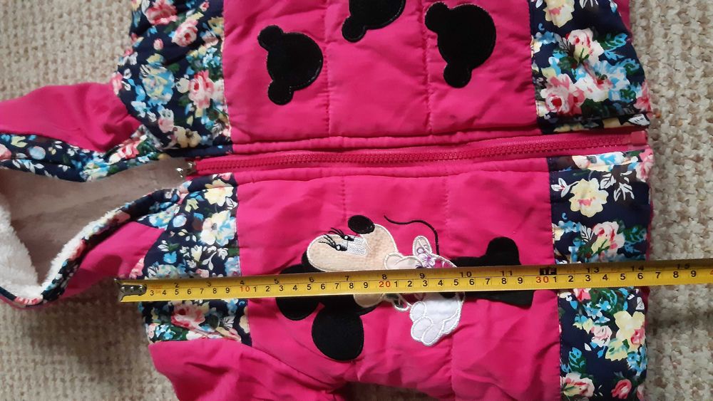 Śliczna kurtka dziewczęca 92 Myszka Minnie