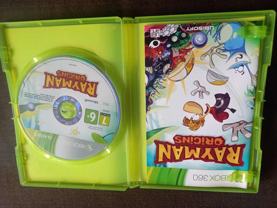 Gra Rayman Origins PL na konsolę xbox 360 Polska wersja!!!