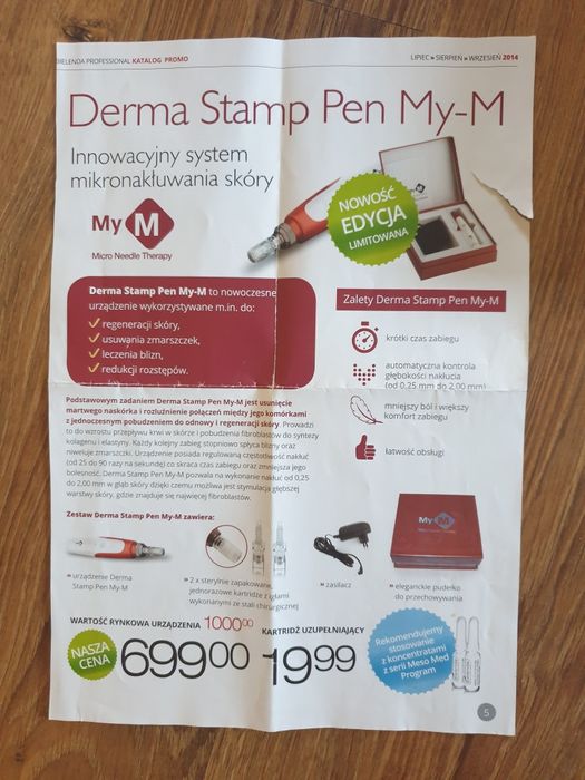 Derma stamp pen Bielenda