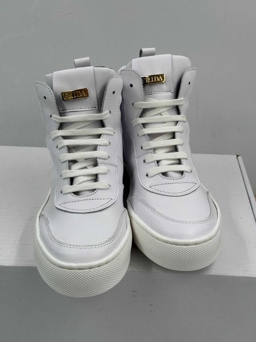 Buty FRIDA by SCHOTT & BRINCK, trampki wysokie skórzane R.37 FR31A