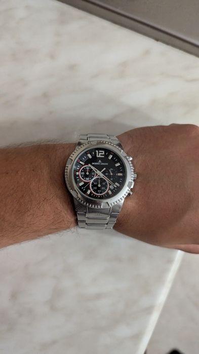Часы Jacques lemans 1-1455 chronograph, годинник хронограф