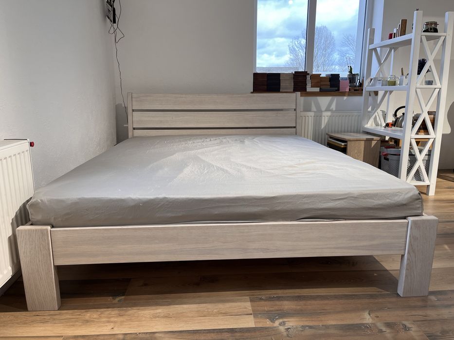 łóżko drewniane Łóżko dębowe 1600x2000