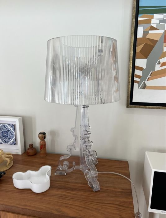 Candeeiro Kartell Bourgie transparente
