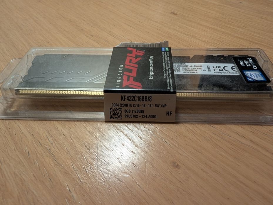 Kingston FURY Beast Black 8GB DDR4-3200 оперативна пам'ять