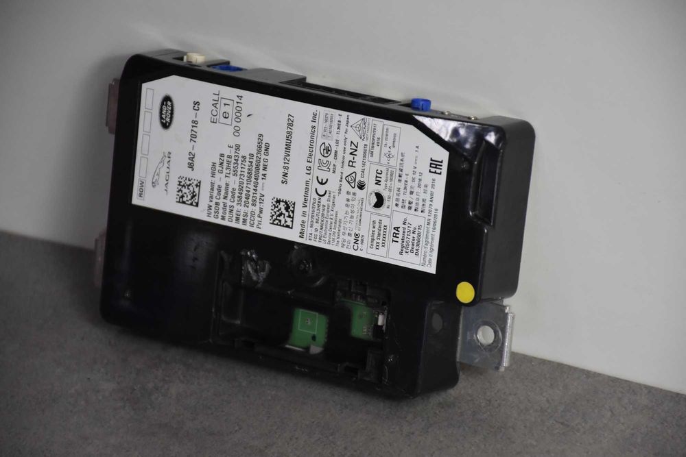 Modul Sterownik Bluetooth Telematik Jaguar Range Rover Evoque II J8A270718CS