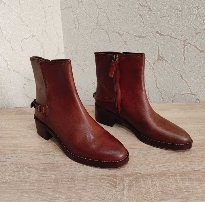 Шкіряні Ботинки Franco Sarto Women's L-colt Ankle Boot 39р/26 см
