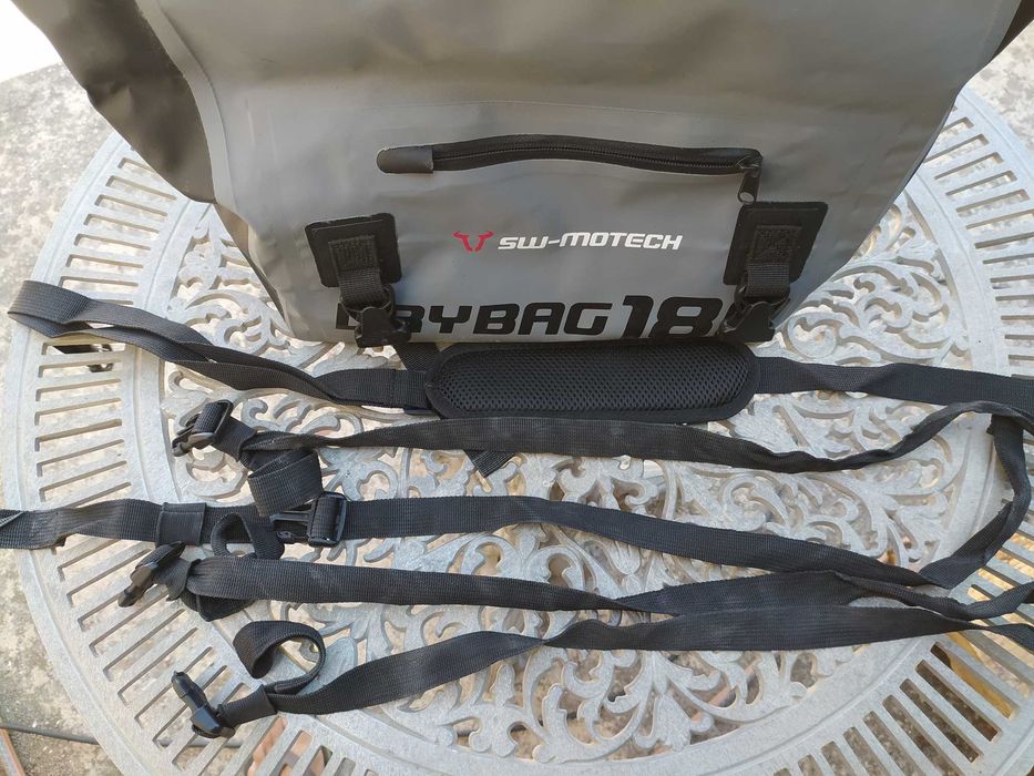 Mala de viagem para moto impermeável - SW-MOTECH 180  de 18 Litros