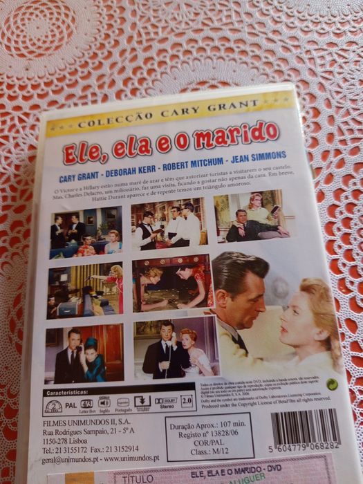DVD coleção Cary Grant- Ele,Ela e o Marido