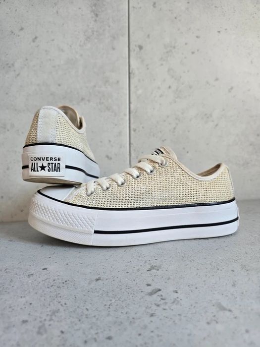 Converse Platform tenisówki trampki na grubej podeszwie rozm. 37 platformy gruba podeszwa