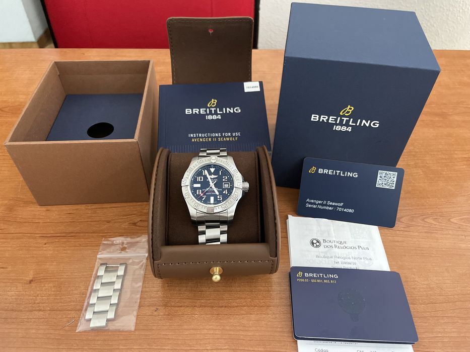Breitling Avenger II Seawolf C\ Novo