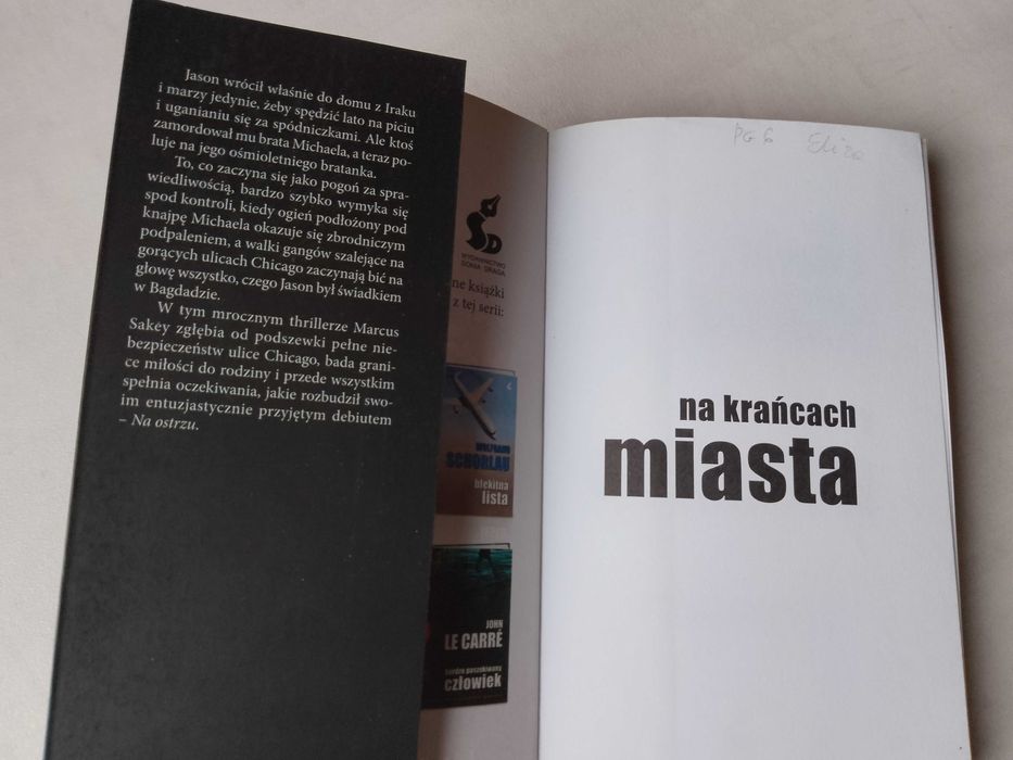 M. Sakey "Na krańcach miasta" 2010