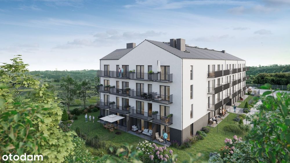 2-pokojowe mieszkanie 39m2 + balkon