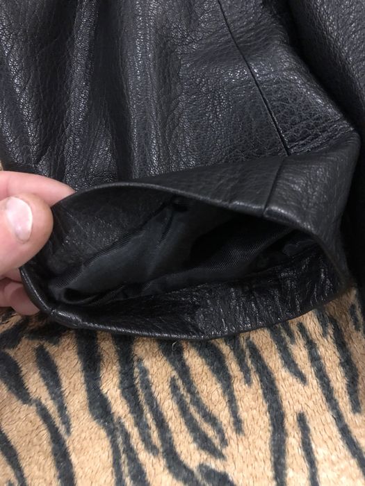 Шкіряне чоловіче зимове пальто (Туреччина)