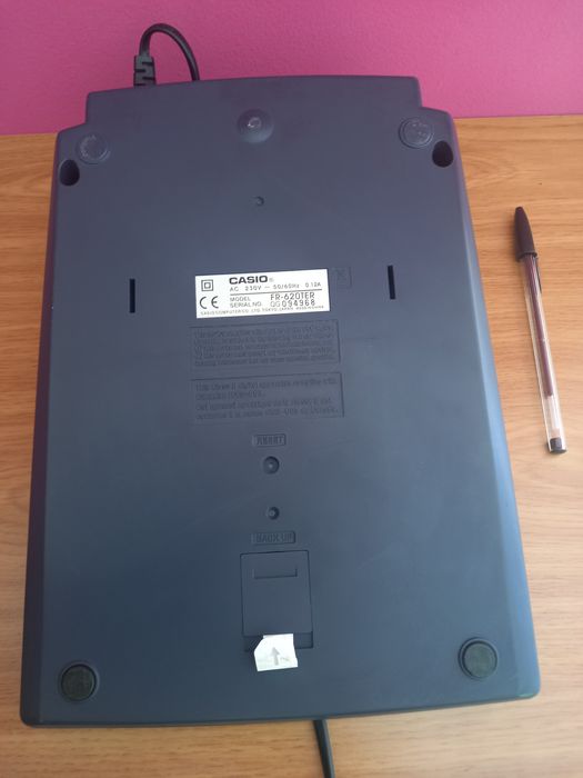 Calculadora de secretária Casio FR-620TER números grandes e bem visíve