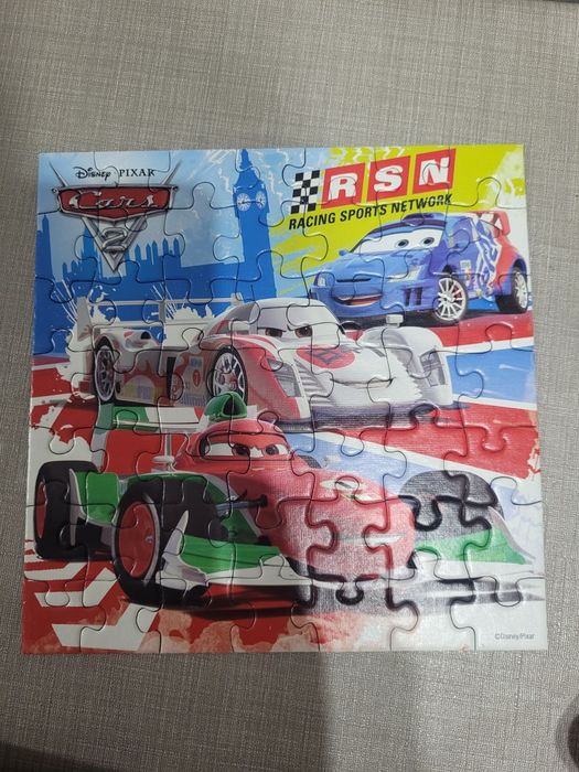 Puzzle 3x49 Disney Pixar Cars 2 Samochody 2