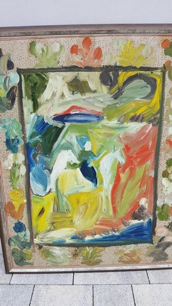 duży obraz malowany na dykcie