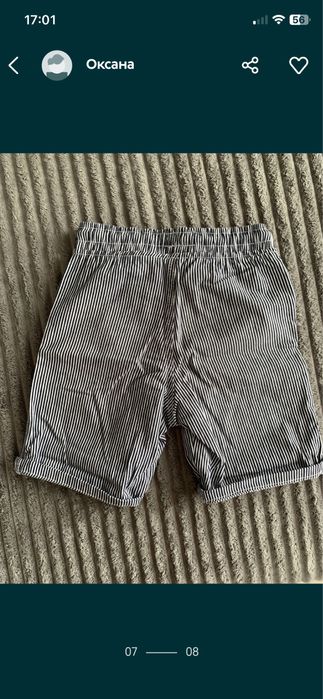 шорти фірмові хлопчик одяг 116 122,110 H&M old navi pepko літній одяг