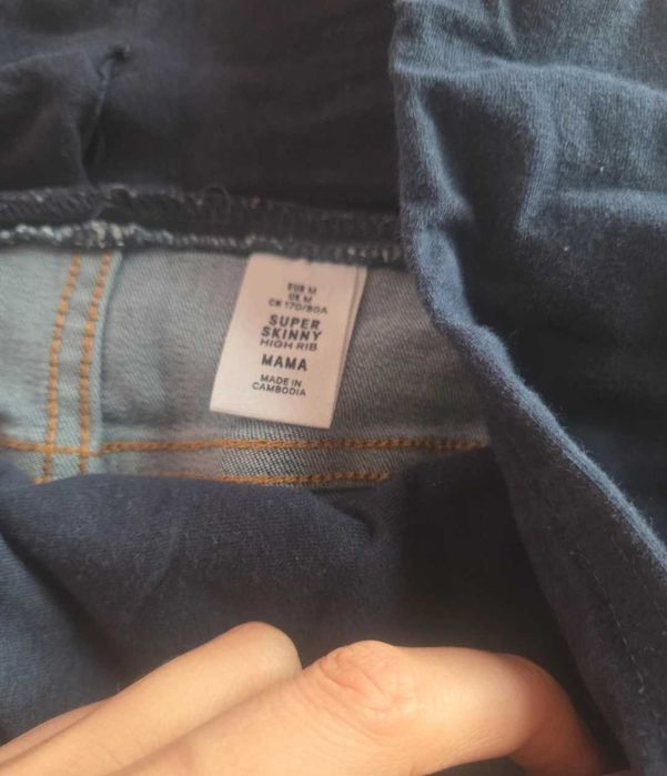 3x spodnie ciążowe 40