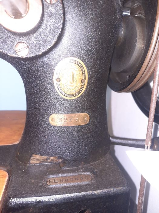 Máquina de costura, sapateiro