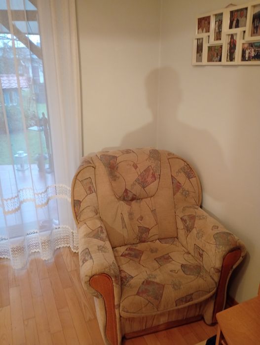 Meble wypoczynkowe.kanapa rozsuwana z możliwością spania + dwa fotele.