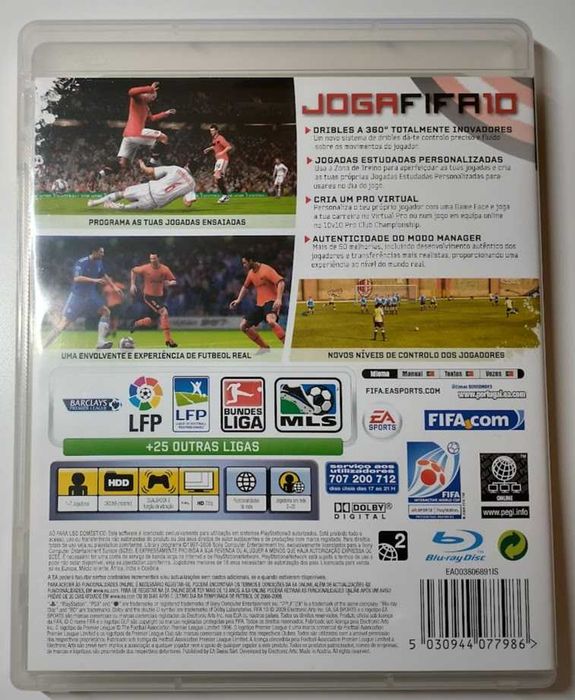 Jogo Fifa 2010 para PS3