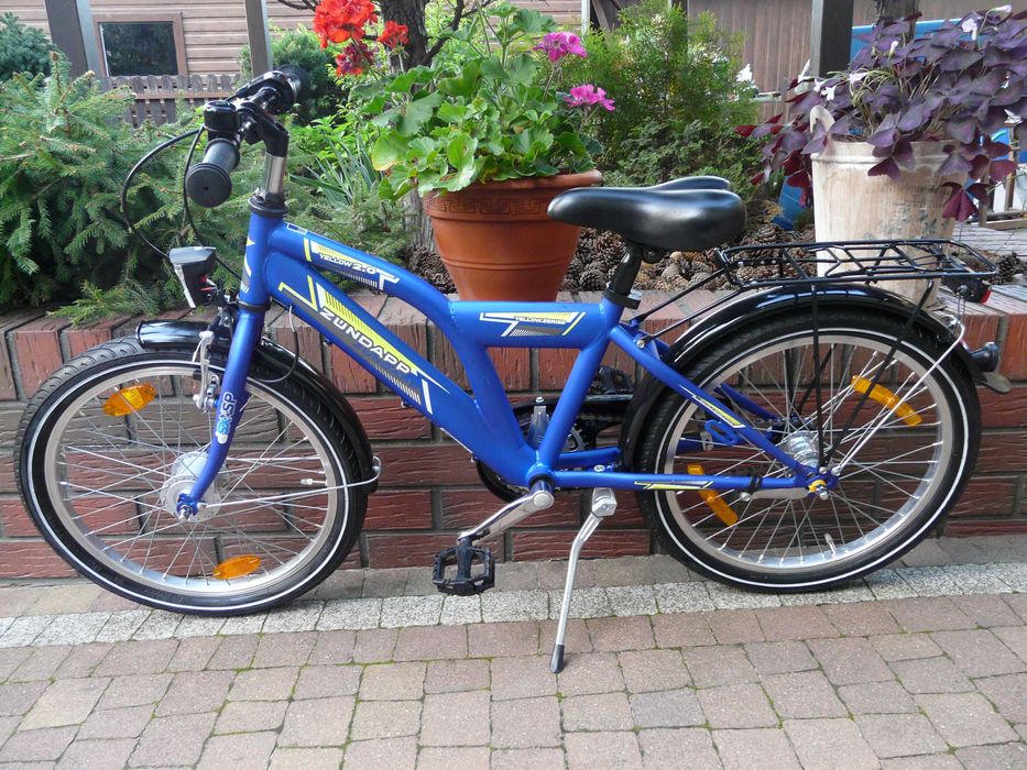 Rower dziecięcy ZUNDAPP Yellow Series,20"/30,Germany,b.ładny