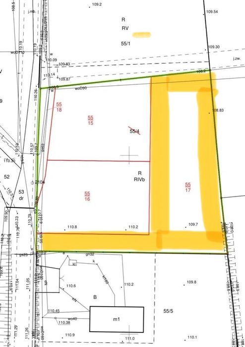 Działka Gniezno Strzyżewo Dębówiec s5 las 1124 m² - Widok 5