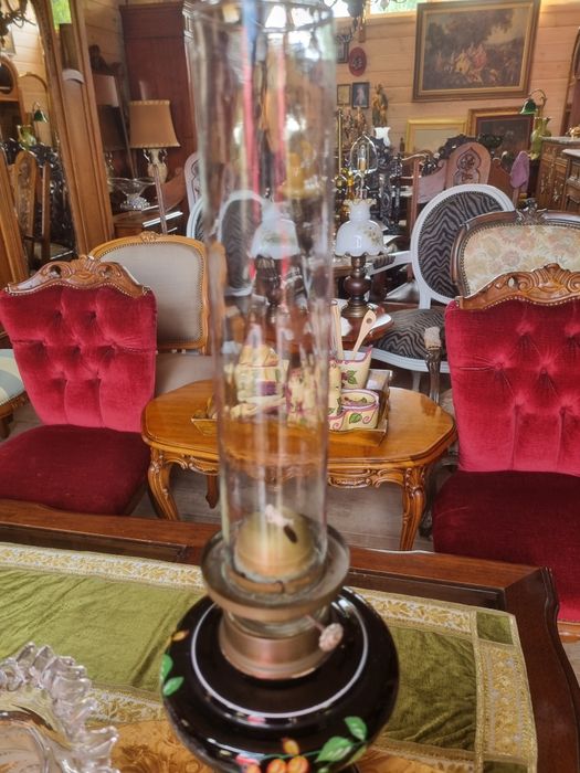 Piękna Stara Lampa Naftowa