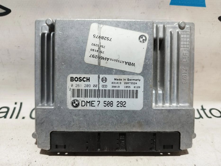 CENTRALINA ECU MOTOR BOSCH BMW SERIE 3 E46 316TI N42 0261209007 0 261