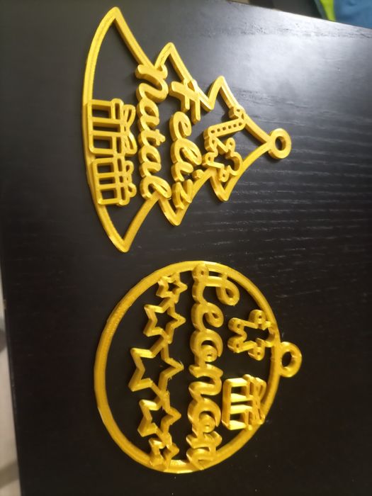 Bola/árvore natal personalizadas