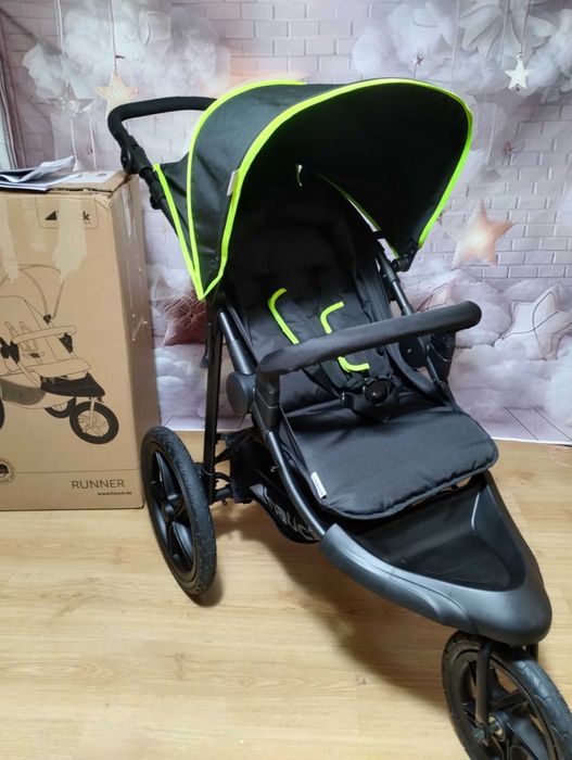 Hauck Runner 3 terenowy wózek spacerowy do 25 kg pompowane koła