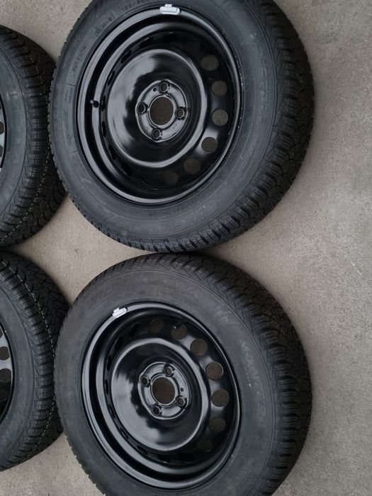 NOWE Koła Zimowe Stalowe 15" Dacia Dokker Lodgy Logan II Sandero 4x100