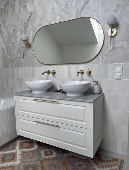 Umywalka nablatowa 9 srednicy 40 cm - 2 sztuki