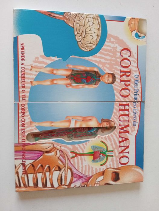 3 livros sobre o Corpo Humano Juvenil
