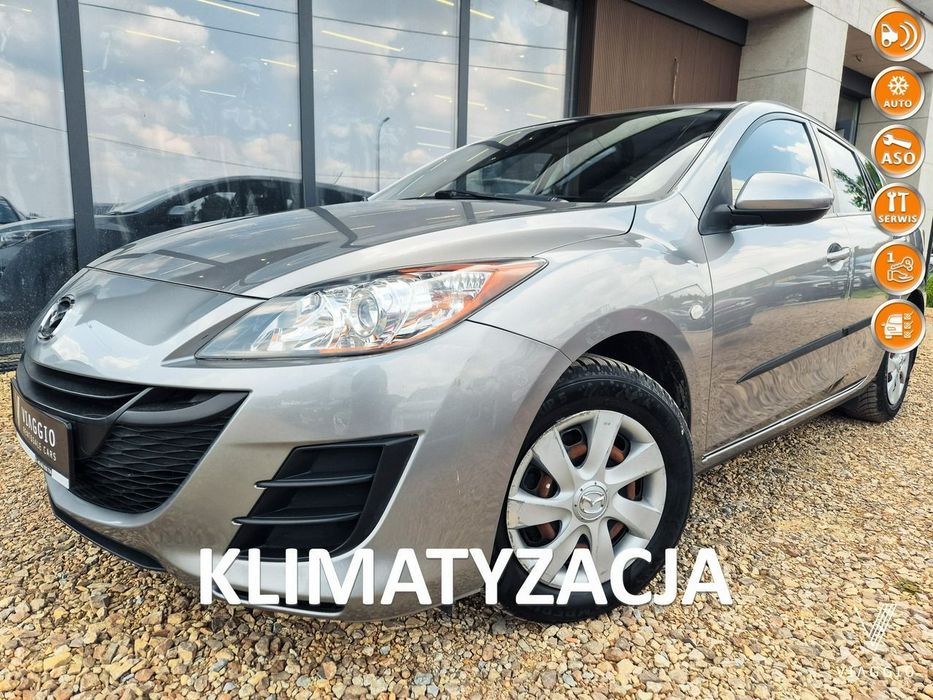 Mazda 3 Mazda 3 1.6 benzyna Sports 105km KLIMA czujniki SERWIS bezwypadek 2010