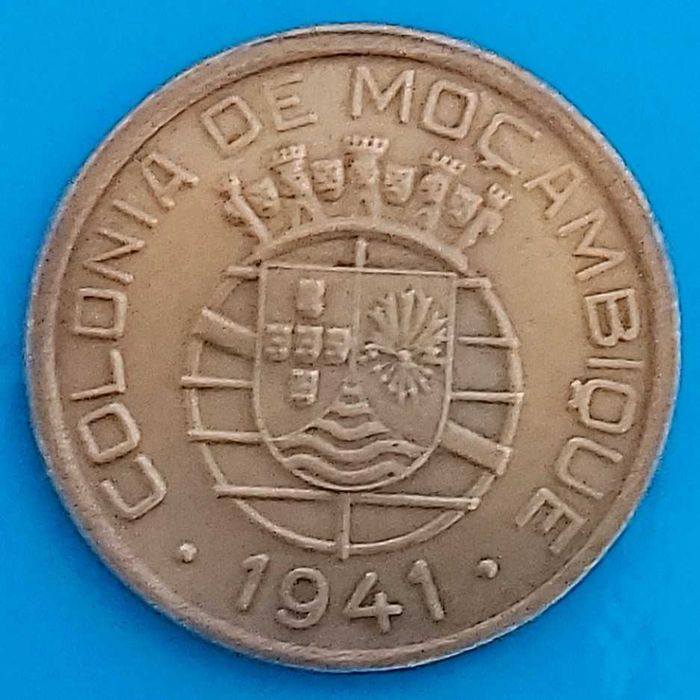 20 Centavos de 1941  Republica Portuguesa, Moçambique