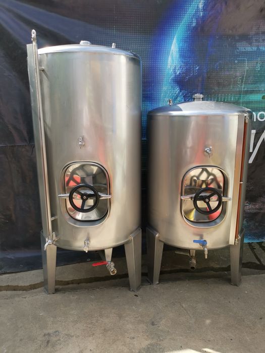 Cubas inox para vinho