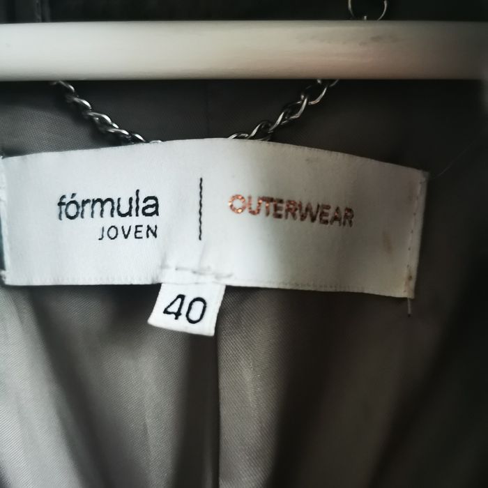 Casaco em pele de coelho