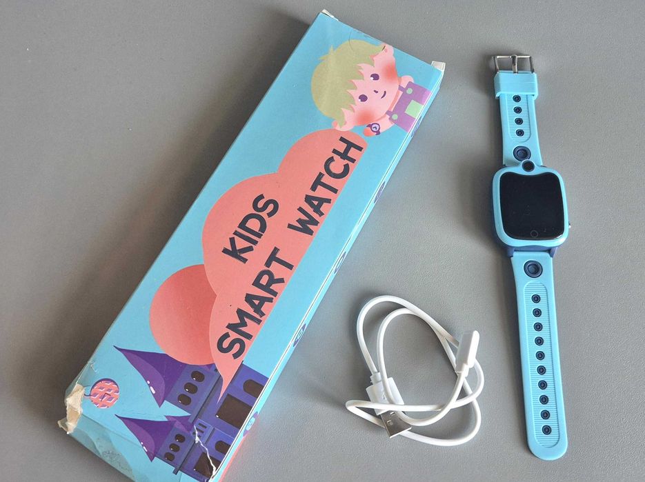 Elejafe 4G Smartwatch dziecięcy GPS z połączeniami wideo SOS