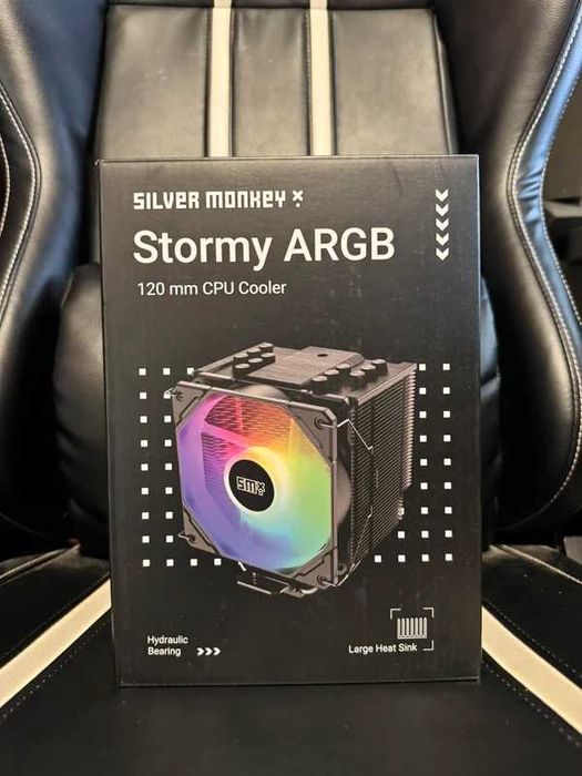 Nowe chłodzenie Silver Monkey X Stormy ARGB 120mm