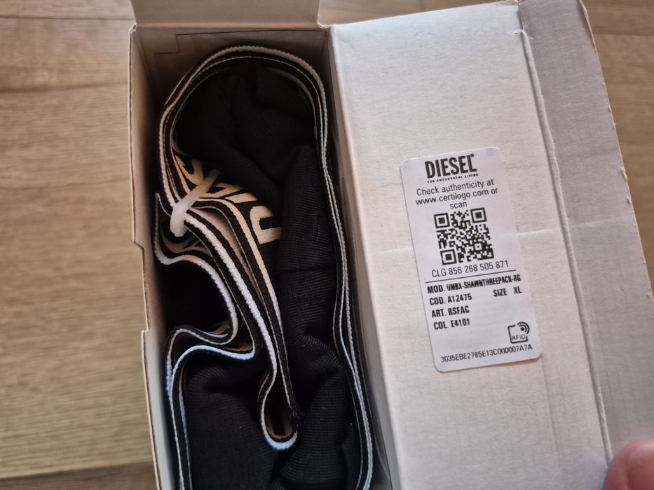 Bokserki Męskie 3pak Diesel XL