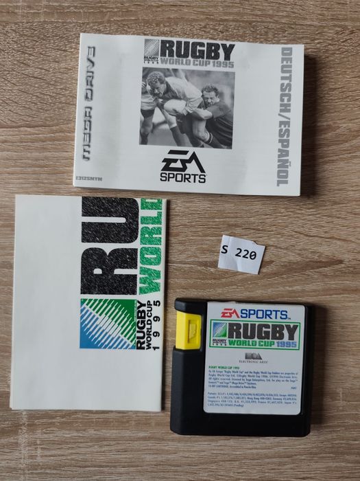 Rugby World Cup Sega Mega Drive