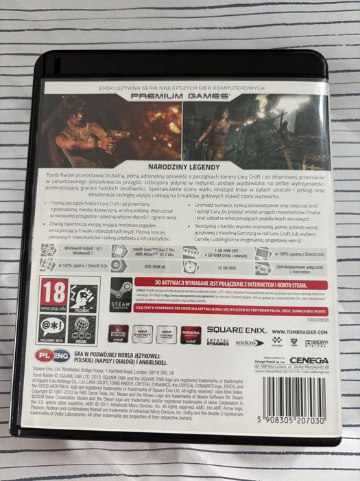 Tomb Raider PC – Premium Games, PL/ENG