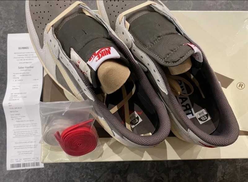 Jordan 1 Retro Low OG SP Travis Scott Reverse Mocha R.41