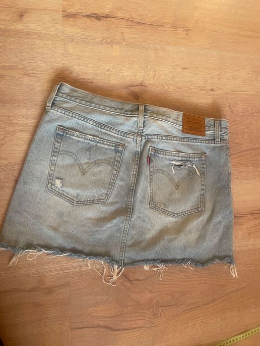 Джинсова міні-спідниця levi’s p.l