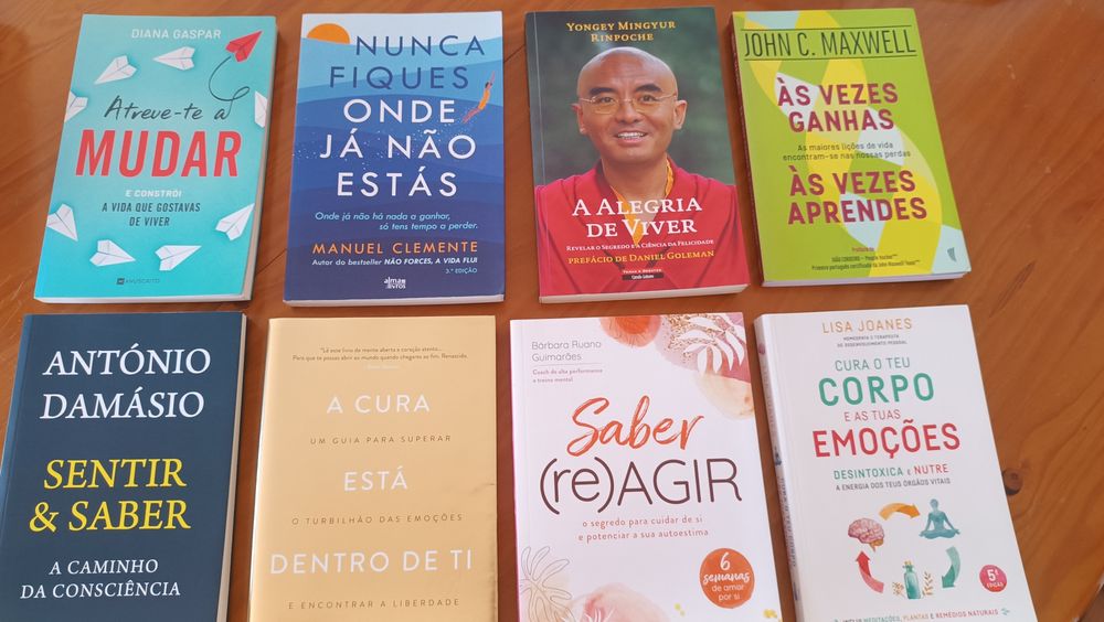 Livros autodesnvolvimento/crescimento pessoal