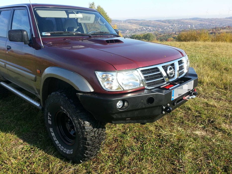 Силовой бампер на Nissan Patrol Y61