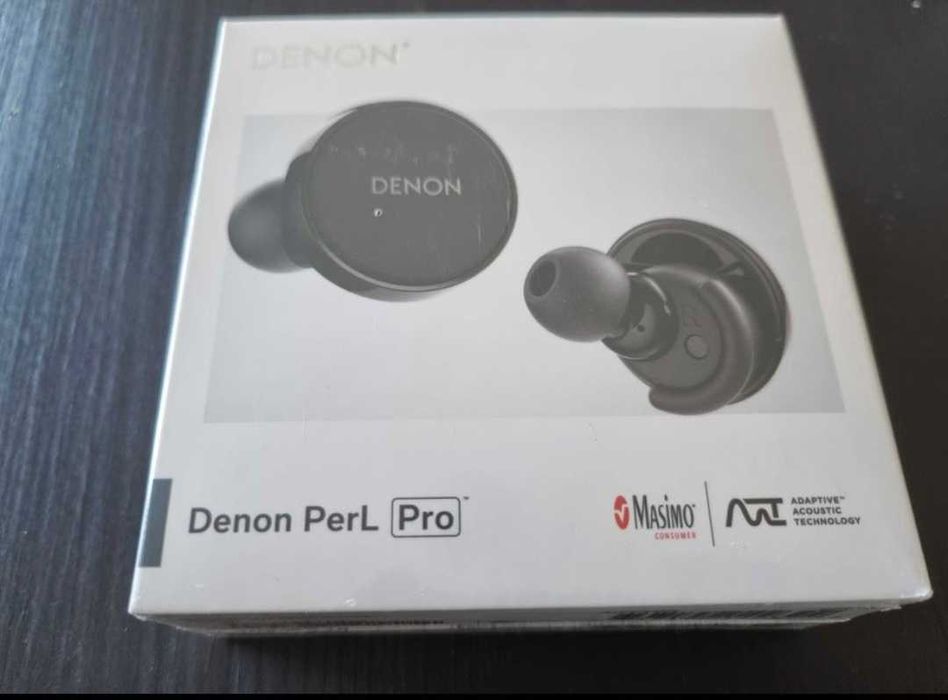 nowe sluchawki denon perl pro